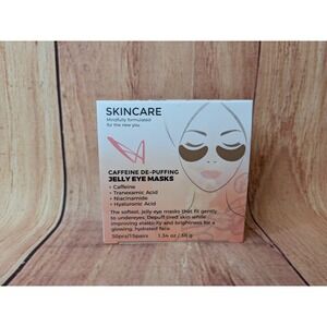 Caffeine Vitamin C Brightening Jelly De -Puffing Eye Masks 15 Pairs #20012